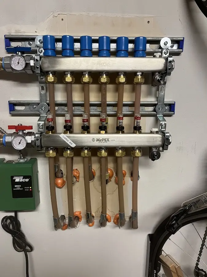 Plumber performing Leak Detection at a residential property in Cartersville